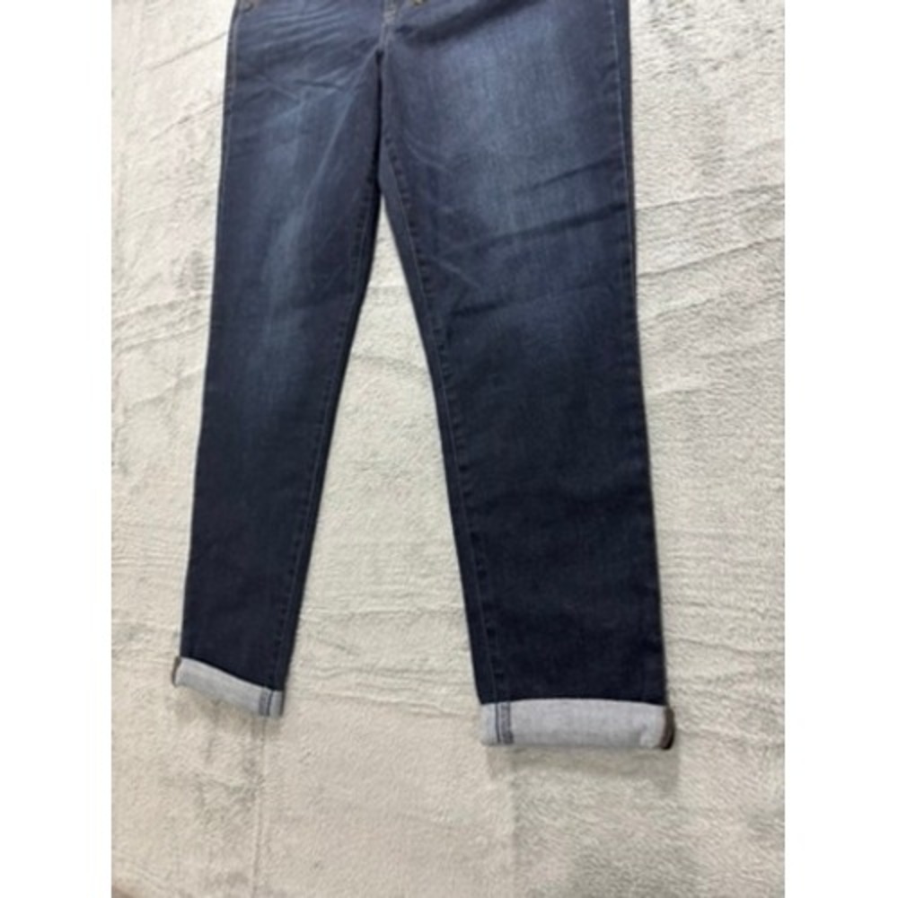 Democracy Ab Technology Freedom Ankle Skimmer Jeans Indigo Blue Womens 14 NEW - Picture 4 of 12